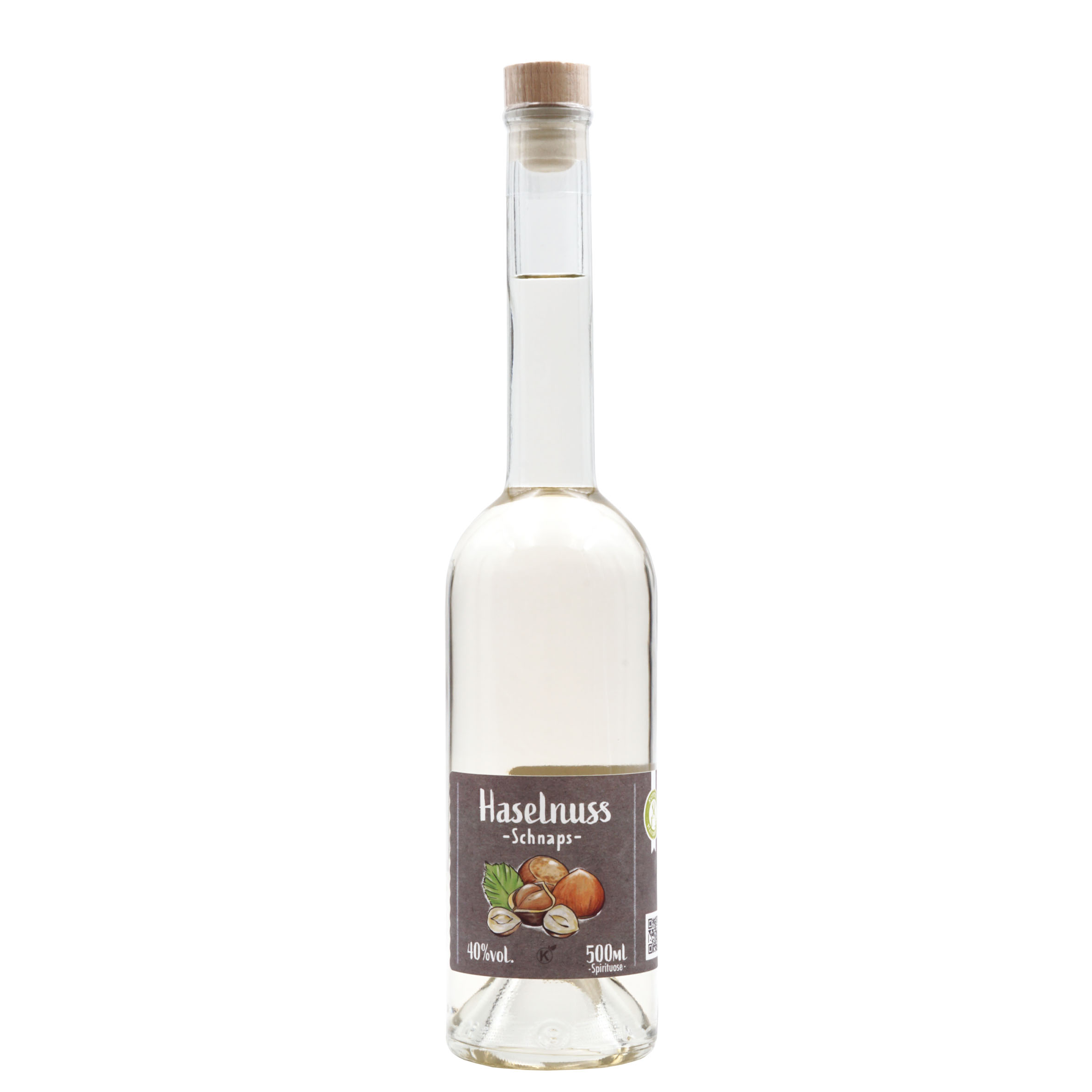 Haselnuss-Schnaps 500ml 40%vol.