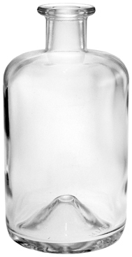 Apothekerflasche 500ml - 19mm Korkmündung