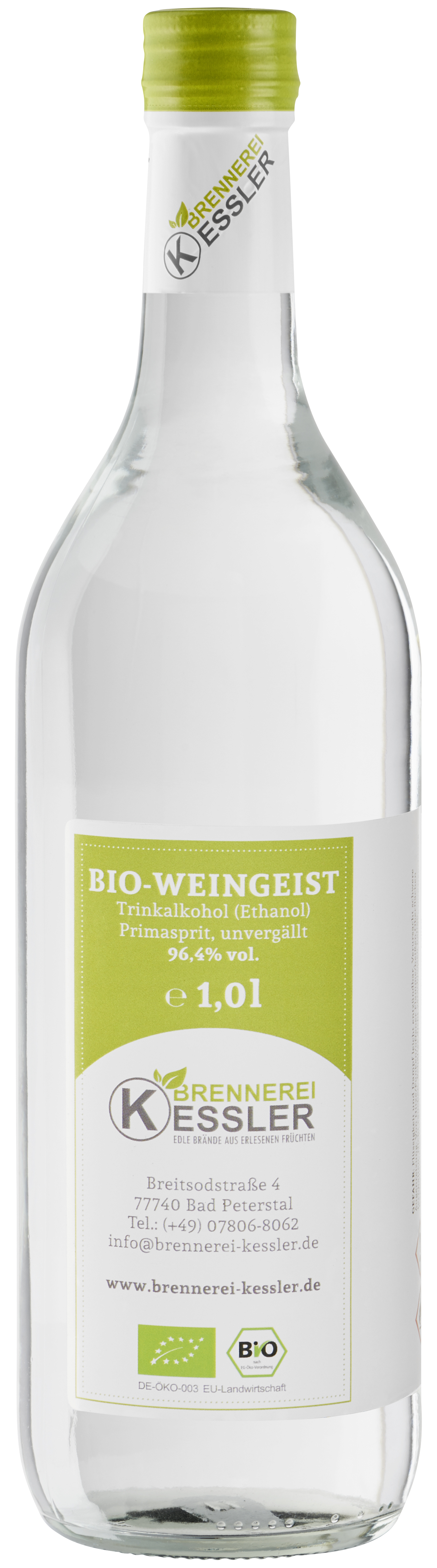 Bio Weingeist Ethanol Neutralalkohol Trinkalkohol Primasprit